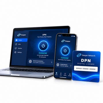 Deeper Network DPN App – 1 Jaar Licentie – Tot 5 Apparaten –, Verzenden