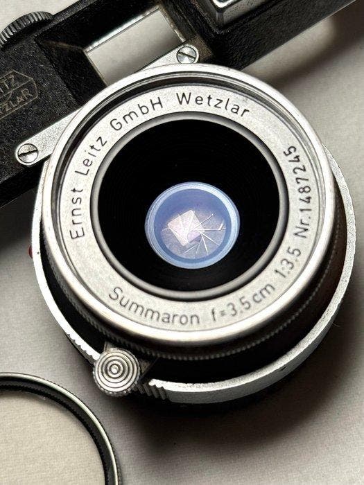 Leitz Summaron f=3.5cm 1:3.5 Nr.1487245 Cameralens, Verzamelen, Foto-apparatuur en Filmapparatuur