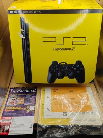 Sony - PlayStation 2 Slim SCPH-70004 CB - Sony PlayStation 2, Nieuw