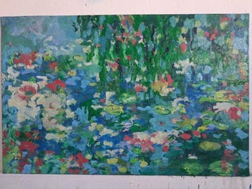 De Lapresle (XXI) - Summer vibes on waterlilies