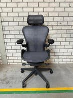 Herman Miller Aeron Stoel Met Hoofdsteun - Nieuwste Model, Verzenden, Bureaustoel