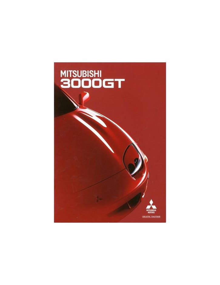 1994 MITSUBISHI 3000GT BROCHURE NEDERLANDS, Boeken, Auto's | Folders en Tijdschriften, Ophalen of Verzenden