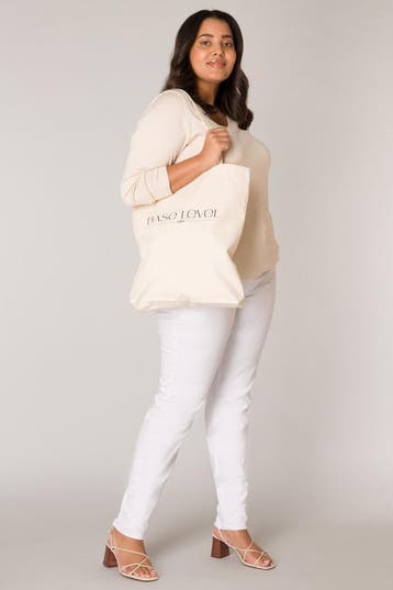Base Level Curvy Cotton BagOne SizeOne Size, Kleding | Dames, Mutsen, Sjaals en Handschoenen, Verzenden, Nieuw