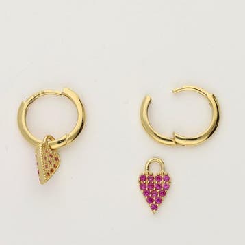 Sans prix de réserve - Boucles doreilles - 18 carats Or
