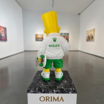 Orima Pop Art - BART Simpson Skateboard Urban Style « R »