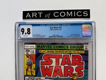 Star Wars #13 - Newsstand Edition - CGC 9.8 - Governor, Nieuw