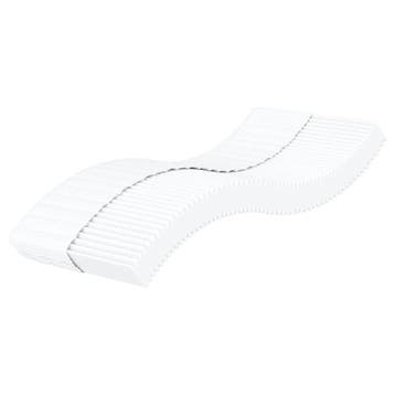 vidaXL Schuimmatras hardheid H2 H3 90x220 cm wit, Huis en Inrichting, Slaapkamer | Bedden, Verzenden, Nieuw