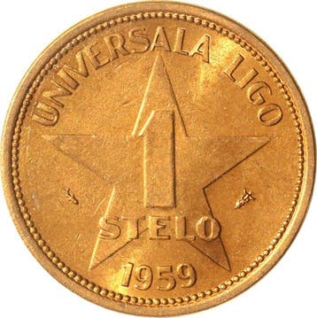 Nederland. Juliana. Esperantogeld 1, 5 & 10 Steloj 1959 (3