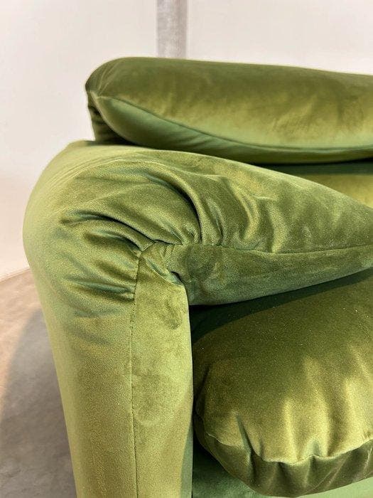 Cassina - Vico Magistretti - Sofa - Maralunga - Fluweel -, Antiek en Kunst, Kunst | Designobjecten