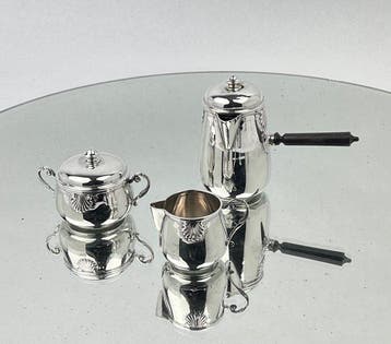 Gombert & Bibollet Paris - Chocoladepot (3) -, Antiek en Kunst