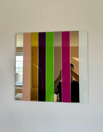 Andrea Lussoli - Spiegel - Glas - COLORI MIRROR