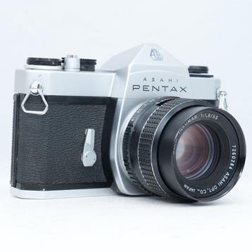 Pentax SL + SMC Takumar 55mm F1.8 Appareil photo argentique, TV, Hi-fi & Vidéo