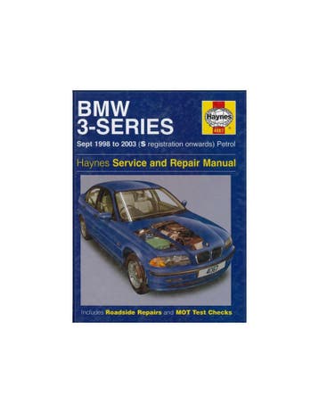 1998 - 2003 BMW 3 SERIE BENZINE HAYNES VRAAGBAAK ENGELS, Ophalen of Verzenden
