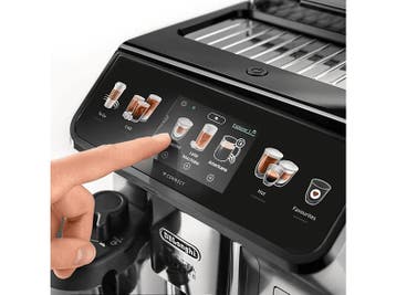 De Longhi - Volautomatische espressomachine - Zilver, Verzenden, Gemalen koffie
