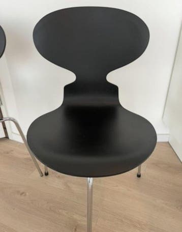 Fritz Hansen - Arne Jacobsen - Eetkamerstoel (2) - Hout -, Antiek en Kunst