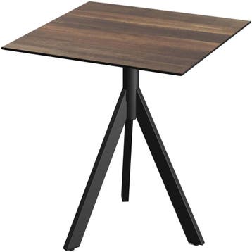 Inklapbare Tafel | INFINITY | HPL/RVS | Houtlook Blad |, Verzenden