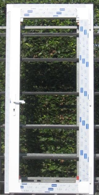 pvc buitendeur , achterdeur , deur 102 x 220 wit, 100 tot 120 cm, 215 cm of meer, Nieuw, Ophalen of Verzenden
