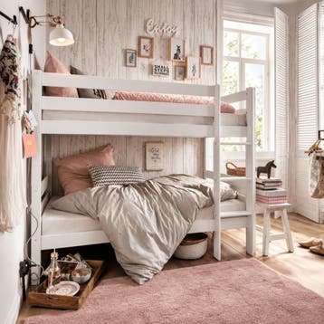 Infanskids Pino Stapelbed 90x200 Wit