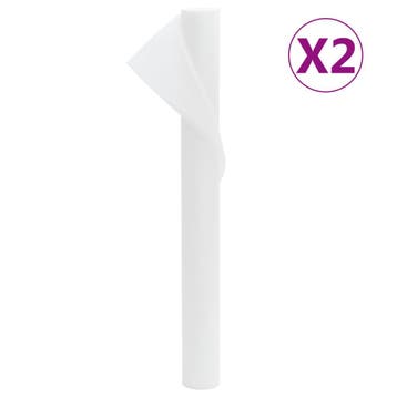 vidaXL Vliesdoek voor planten 2 rollen 70 g/m² 10x1,6 m, Verzenden, Nieuw