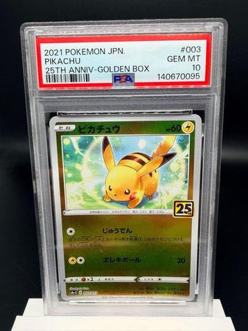 Pokémon - 1 Graded card - Pikachu - 003/015 - PSA 10 -, Nieuw