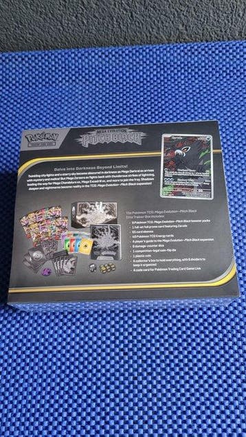 1 Elite trainer box - Mega Evolution Pitch Black, Nieuw