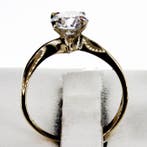 Zonder minimumprijs - Verlovingsring - 14 karaat Geel goud -