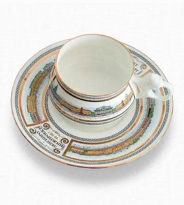 Lomonosov Imperial Porcelain Factory - L.Tsvetkova - Kop en