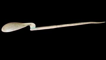 Oud-Romeins Zilver Lepel - 160 mm