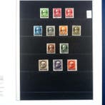 Sarre - Belle collection dans l’album préimprimé Lindner et, Postzegels en Munten, Gestempeld