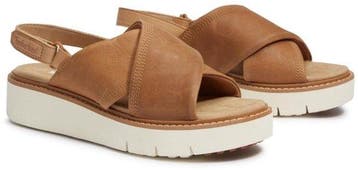 Timberland Safari Dawn BACKSTRAP SANDAL MEDIUM BEIGE FULL..., Verzenden, Nieuw
