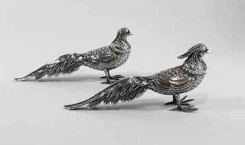 Figurine (2) - Argent 925, Antiquités & Art