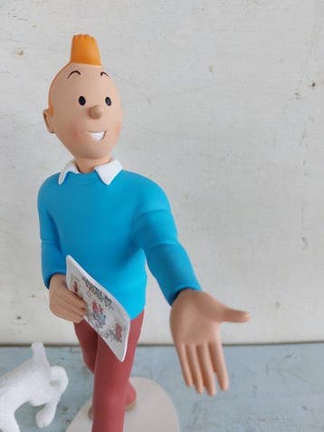 Statuette Moulinsart 46007 - Beeldje - Tintin et Milou -, Nieuw