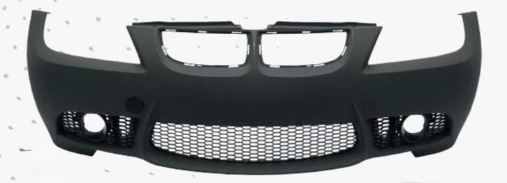 BMW E90/E91 05–08 M3-stijl voorbumper – met sproeiergaten, Auto-onderdelen, Carrosserie, Voor, Bumper, Nieuw, BMW
