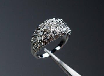 Zonder minimumprijs - Ring - 925 zilver - aquamarijn-blauwe, Handtassen en Accessoires, Nieuw