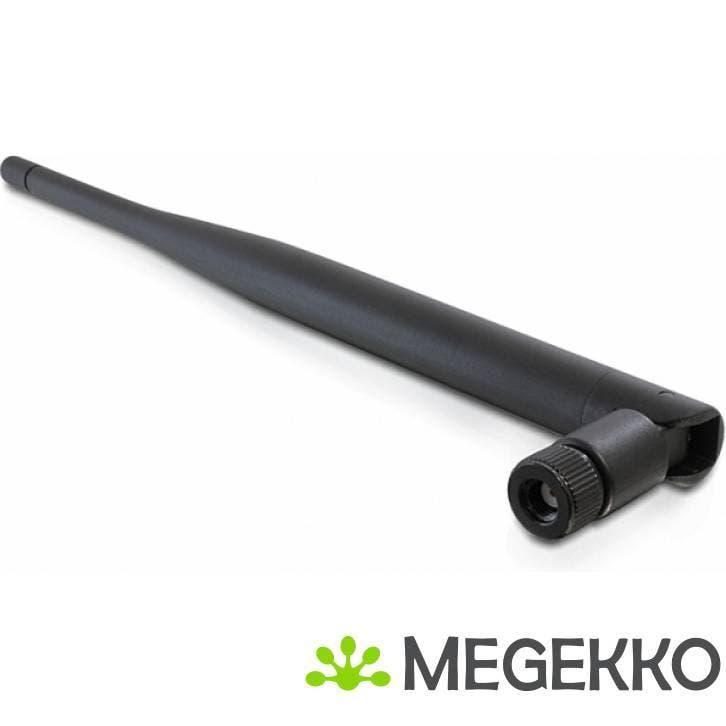 DeLOCK 88393 WLAN antenne RP-SMA  2,4 & 5,8Ghz 195mm, Computers en Software, Overige Computers en Software, Nieuw, Verzenden