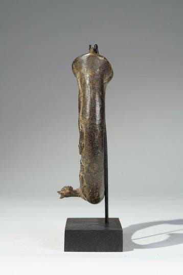 Een bronzen beeld. - Yoruba - Nigeria (Zonder minimumprijs)