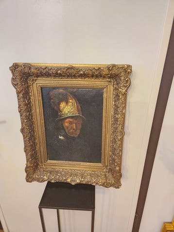 Hollandse School (XX), naar Rembrandt Van Rijn (1606-1669) -