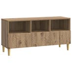 vidaXL TV Kast 102 x 34,5 x 50 cm Artisanaal eiken Bewerkt, Verzenden