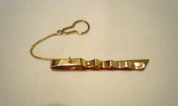 Dasspeld - 18 karaat Geel goud - Gestileerde korenaar, Handtassen en Accessoires, Antieke sieraden