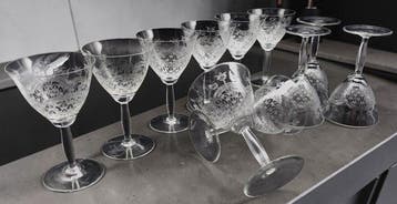 Cristallerie Empoli - Drinkset (11) - Kristal
