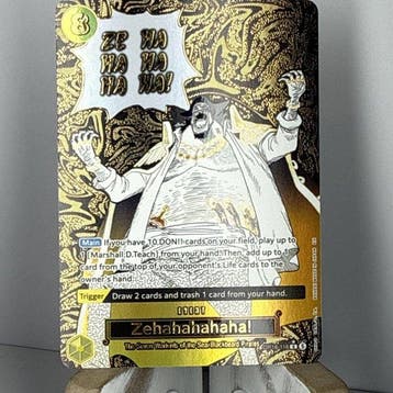 Bandai - 1 Card - One Piece - Marshall D. Teach OP16-116, Nieuw