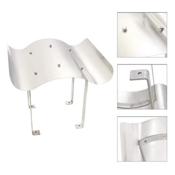 vidaXL Schoorsteenkap roestvrij staal 70 x 100 x 38 cm, Maison & Meubles, Verzenden