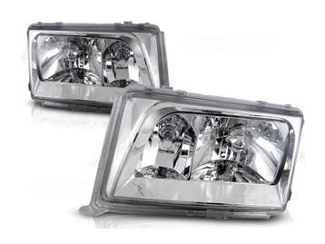 Chrome koplampen geschikt voor Mercedes W124, Verzenden