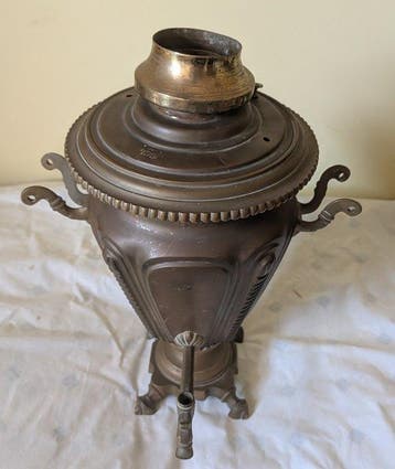 I. S. Sizov - Fratelli Shemarin - Samovar - Vaas met groeven