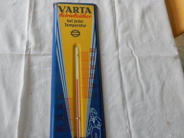 Thermometer - Emaille - Varta