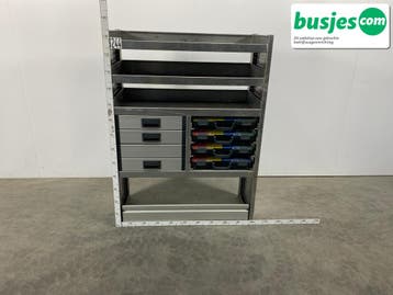 Aluca bedrijfswageninrichting 1010x420x1350mm (3244), Verzenden, Gebruikt