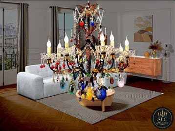 SLC Illumina - MG - Lustre - Fer forgé - Modèle Fruit of the