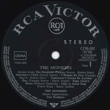 The Monkees - The Monkees, Verzenden