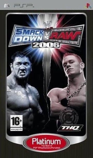 WWE Smackdown vs. Raw 2006 (PSP Games), Ophalen of Verzenden, Zo goed als nieuw