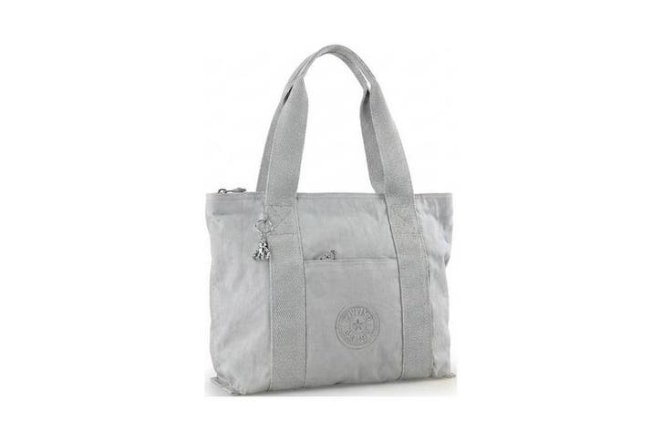 Kipling Schoudertas Grijs, Handtassen en Accessoires, Tassen | Damestassen, Grijs, Zo goed als nieuw, Verzenden